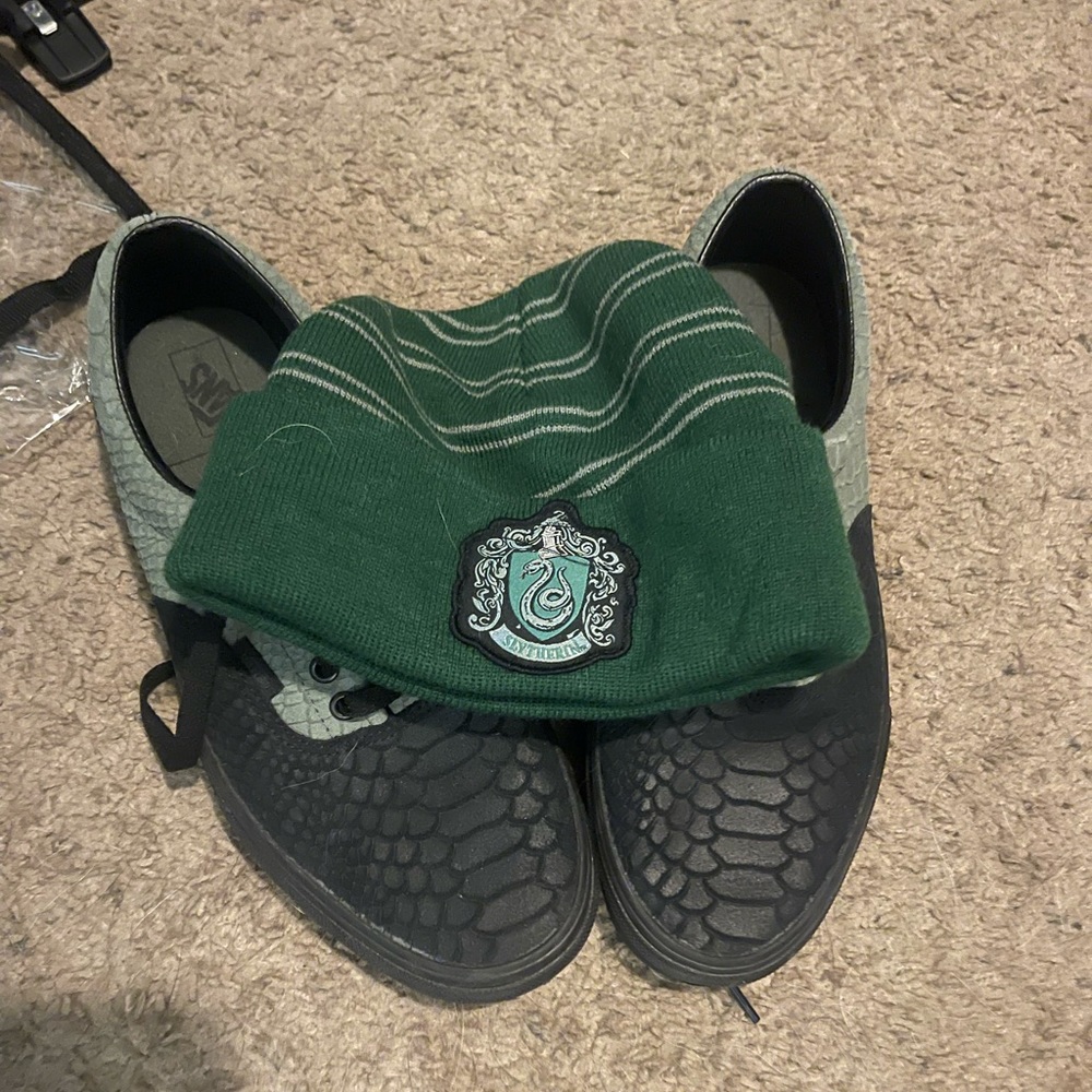 Vans Harry Potter Slytherin shoes